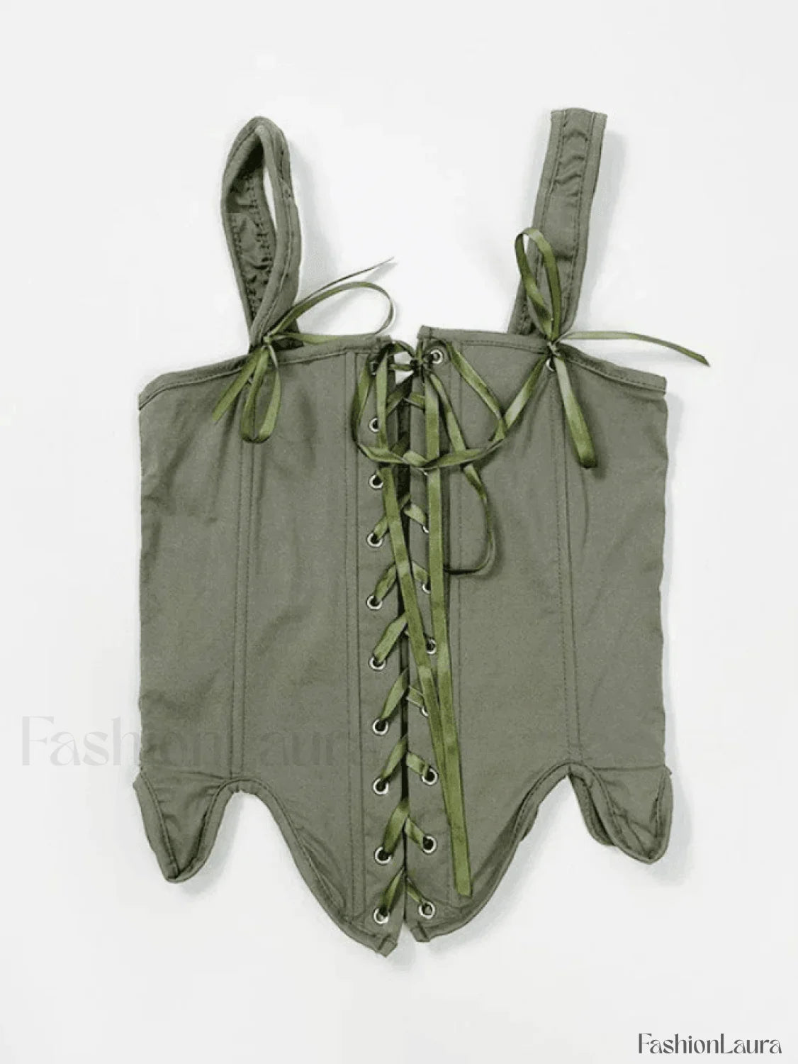 Lace Up Corset Top