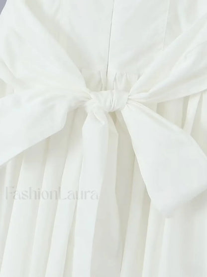 Lace Up Doll Trendy Collar Short Dress