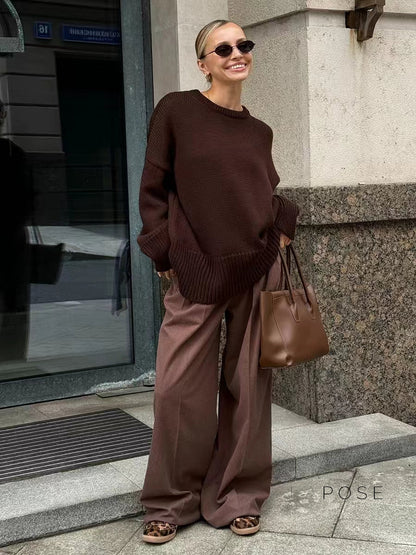 Aasiyah Cozy Knit Sweater