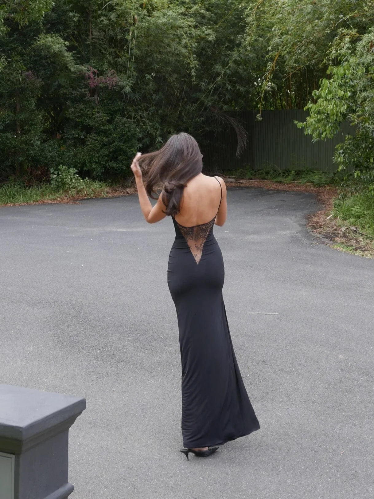 Adah Slit Detail Maxi Dress