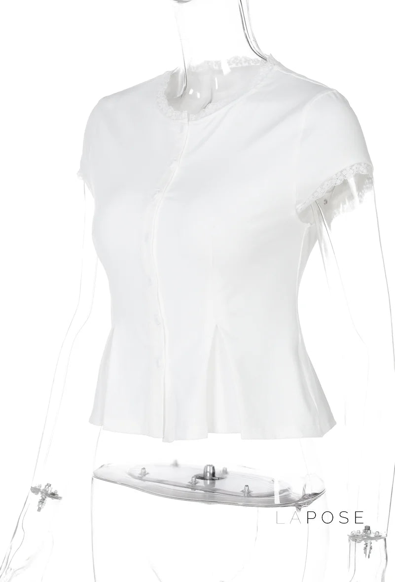 Adelynne Pleated Skirt Set