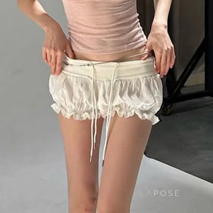 Aisley Lace Bubble Shorts