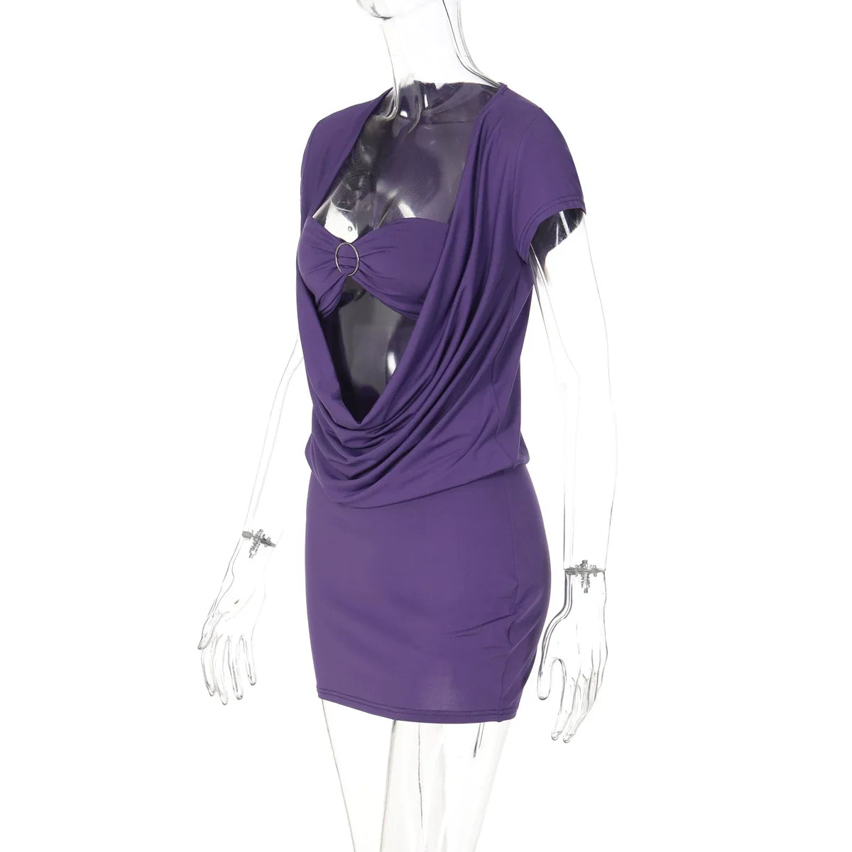 Alanah Cut-Out Mini Dress Set