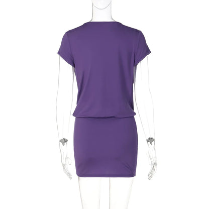 Alanah Cut-Out Mini Dress Set