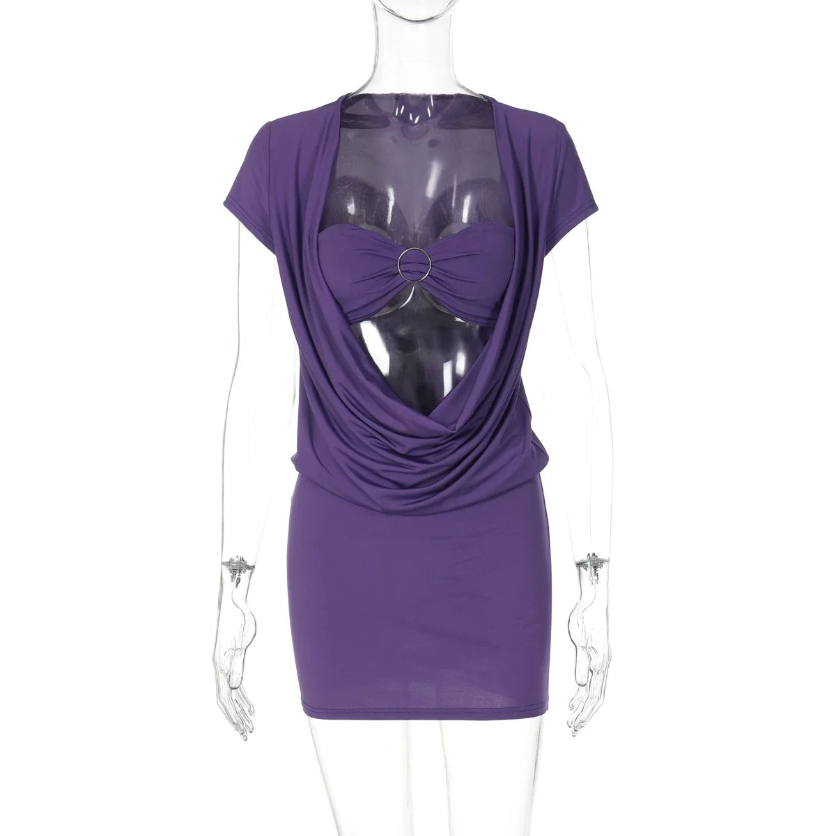 Alanah Cut-Out Mini Dress Set