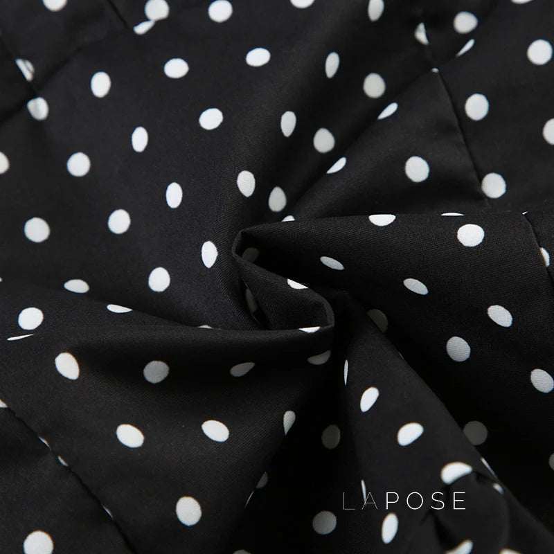 Alaura Polka Dot Halter Top