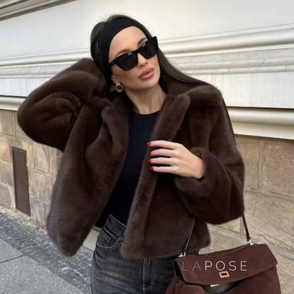 Alexia Faux Fur Coat