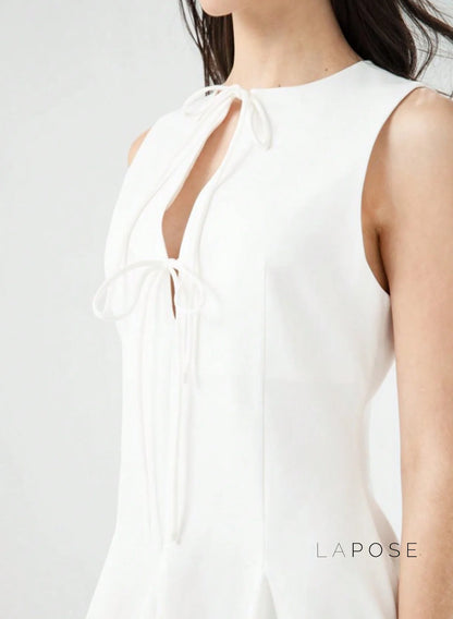 Amara Bow Mini Dress