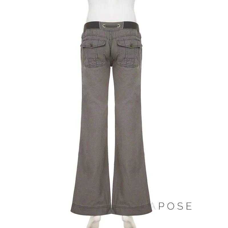 Amaryllis Patchwork Utility Jeans