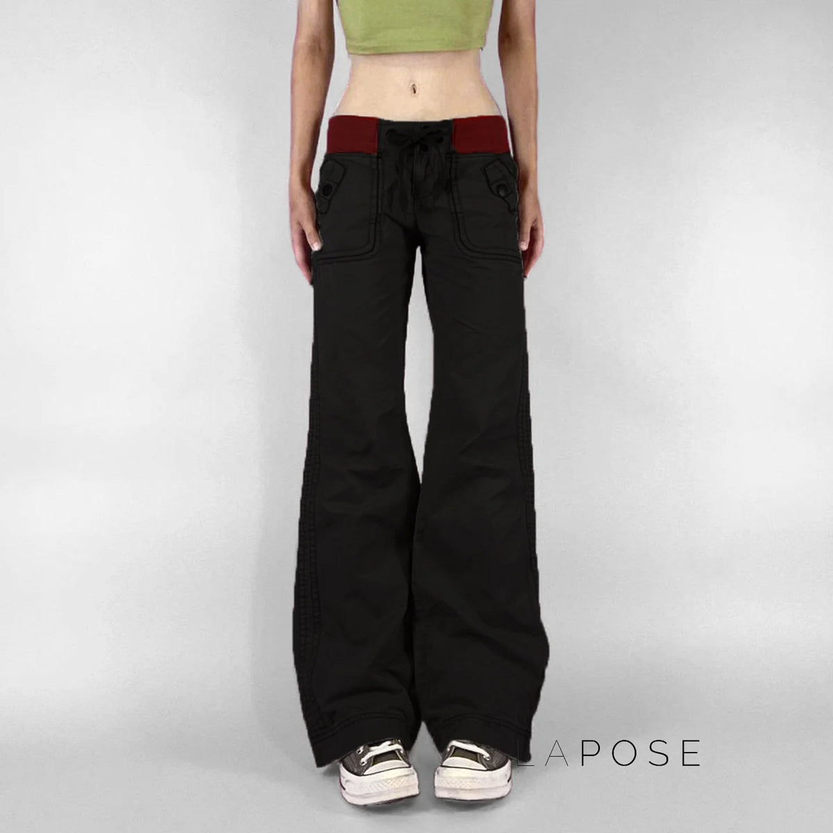 Amaryllis Patchwork Utility Jeans