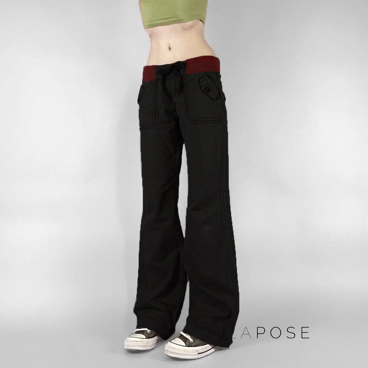 Amaryllis Patchwork Utility Jeans