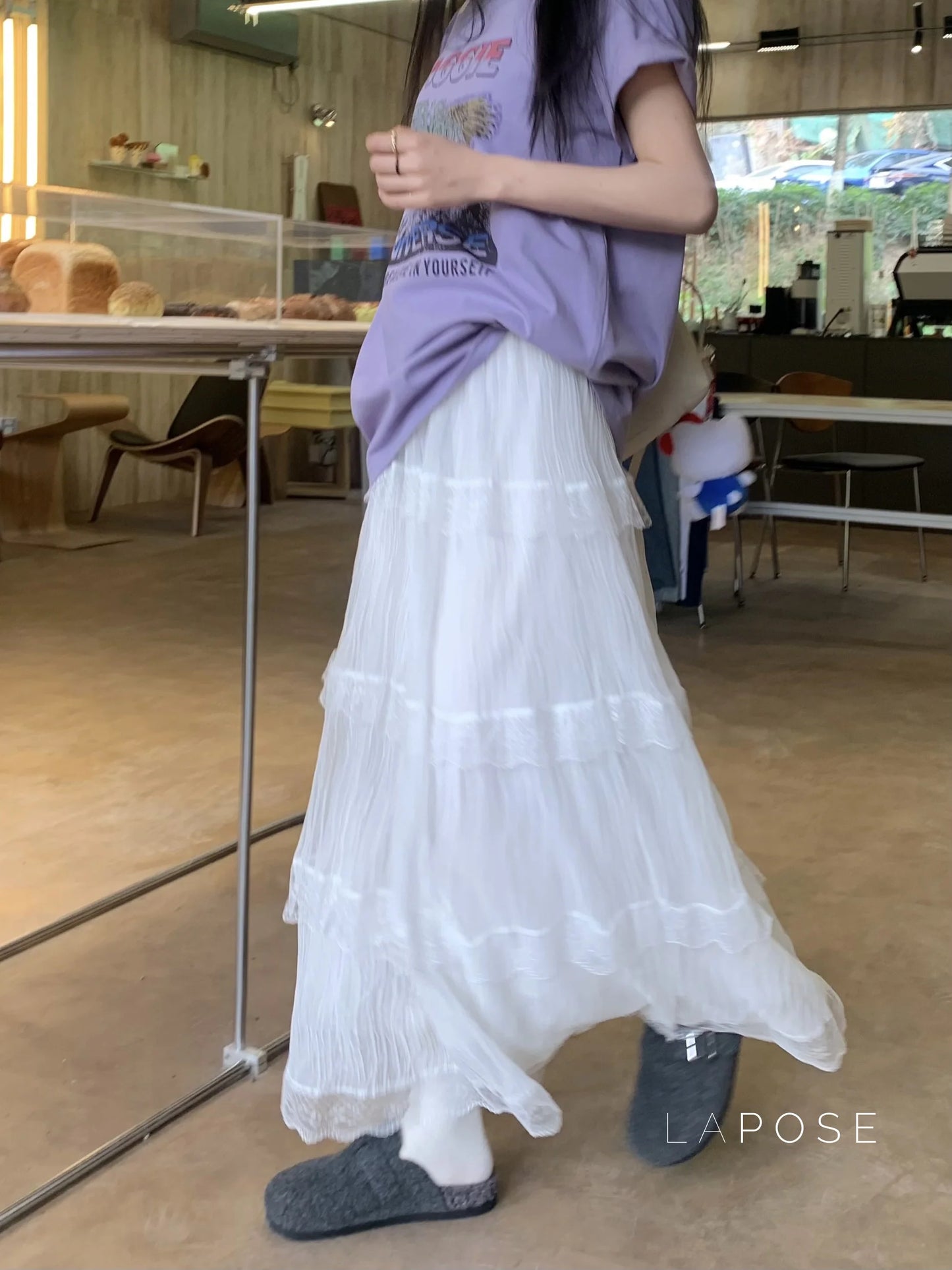 Anai Lace Maxi Skirt