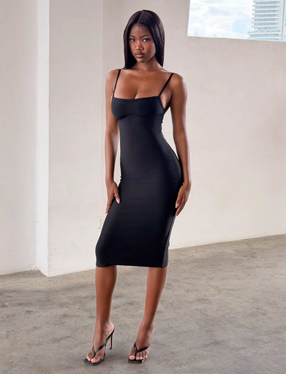Anijah Midi Bandage Dress