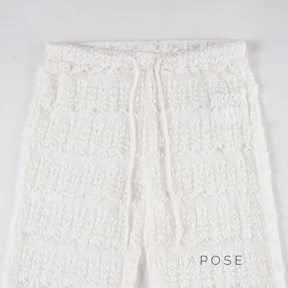 Annmarie Lace Straight Pants