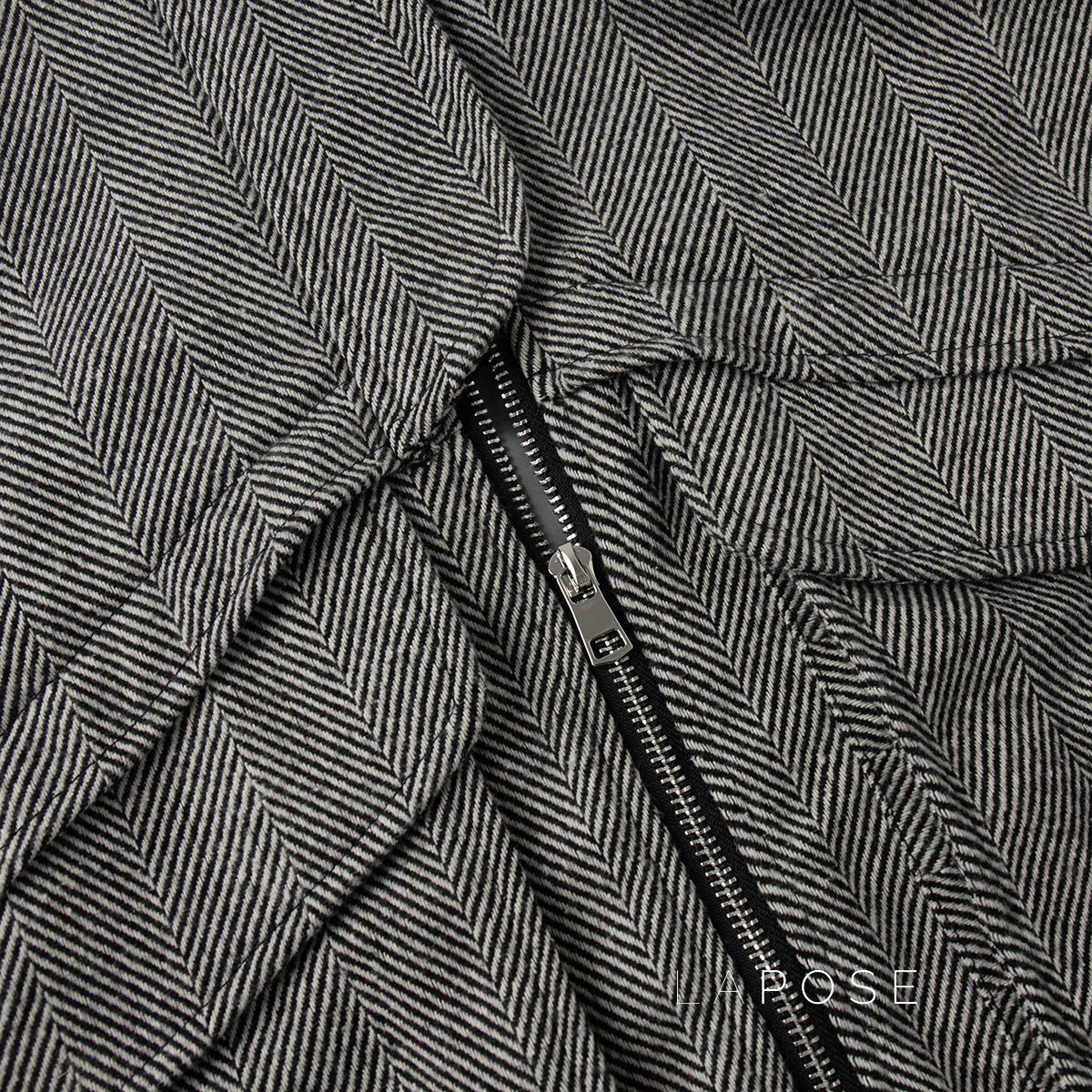 Arin Herringbone Wool Blend Jacket