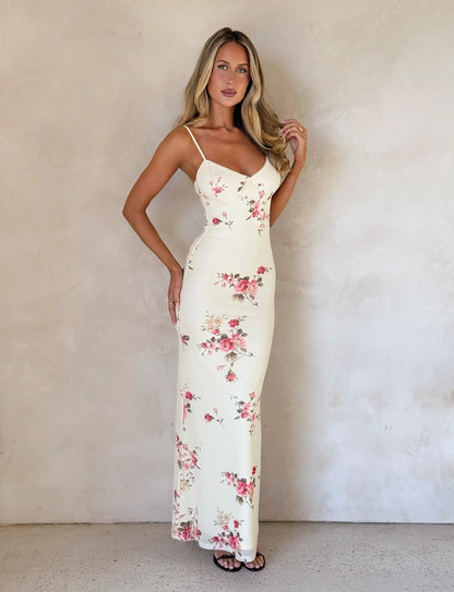 Arlette Radiant Floral Maxi Dress