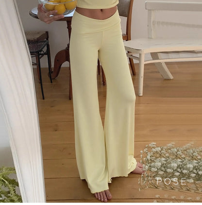 Asher High-Rise Flared Pants