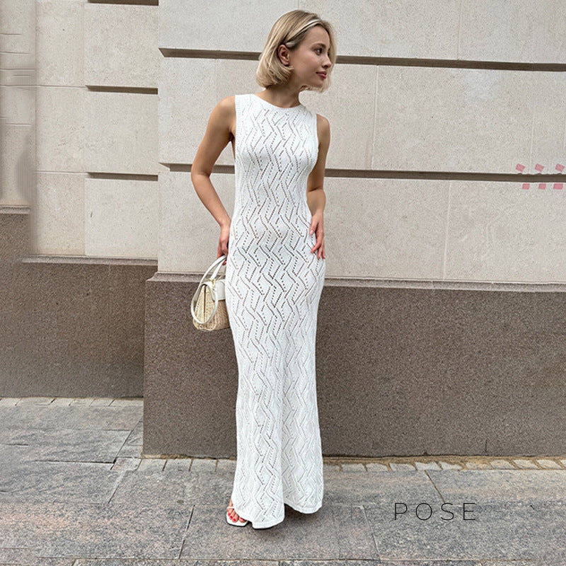 Ashleen Hollow Maxi Dress