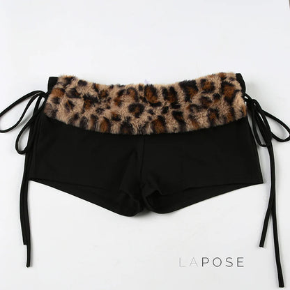 Avalon Leopard Ruched Short Set
