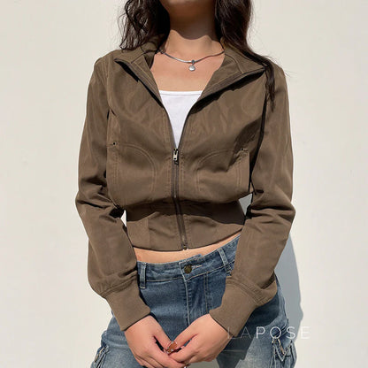 Ayleen Cropped Utility Jacket