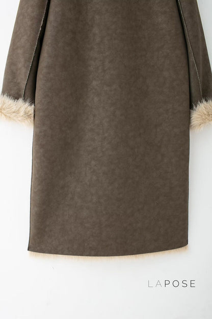 Azlyn Reversible Faux Fur Coat