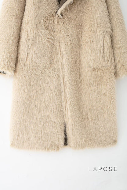 Azlyn Reversible Faux Fur Coat