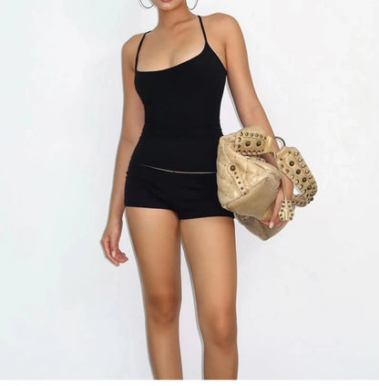 Backless U-Neck Camisole Top