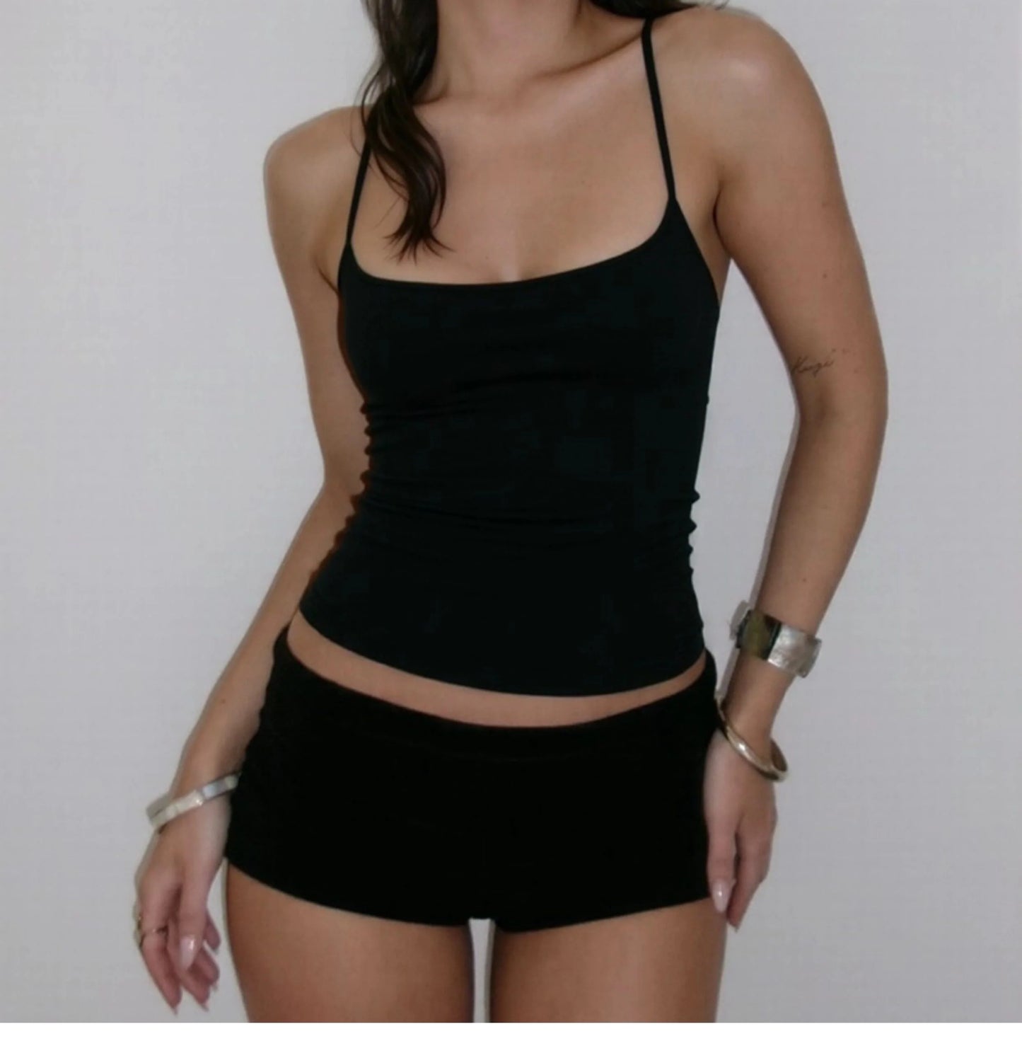Backless U-Neck Camisole Top