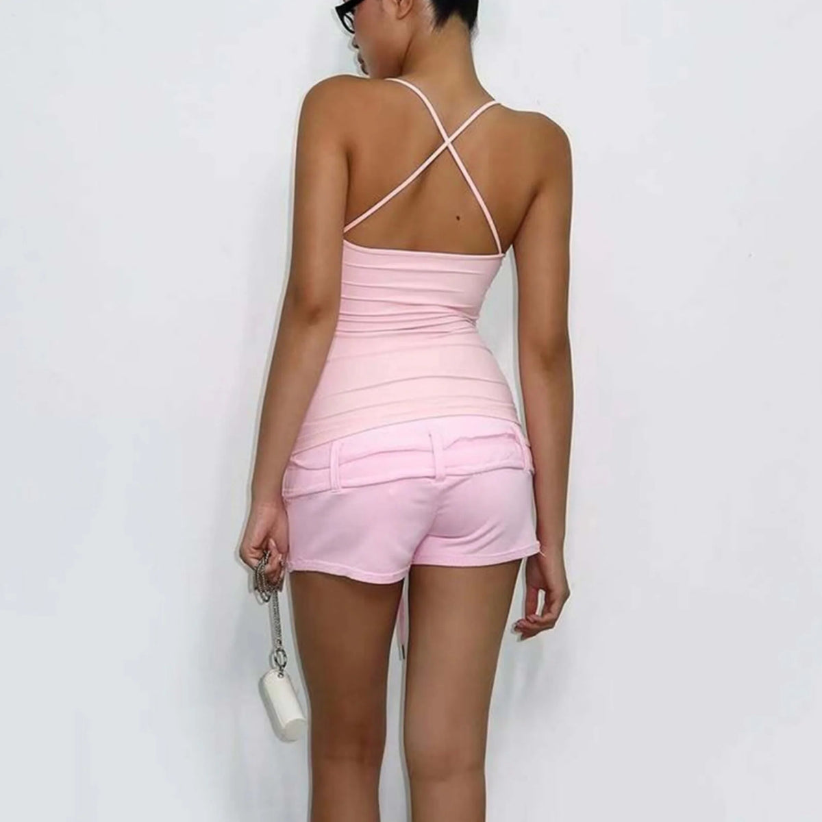 Backless U-Neck Camisole Top