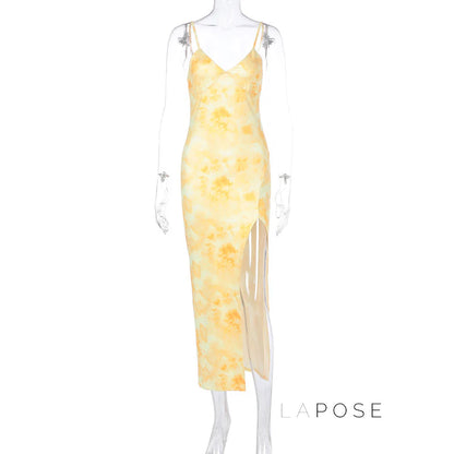 Batya Floral Backless Maxi Dress