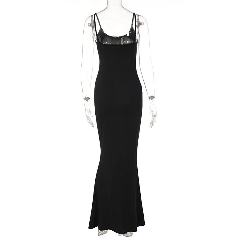 Bodycon Floor-Length Cami Dress