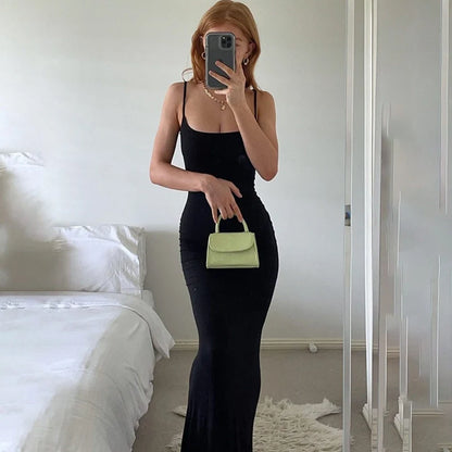 Bodycon Floor-Length Cami Dress