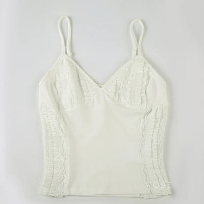 Brianny Knitted Lace Cami