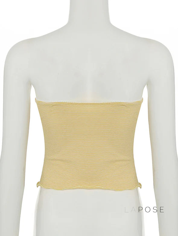 Cadence Strapless Crop Top