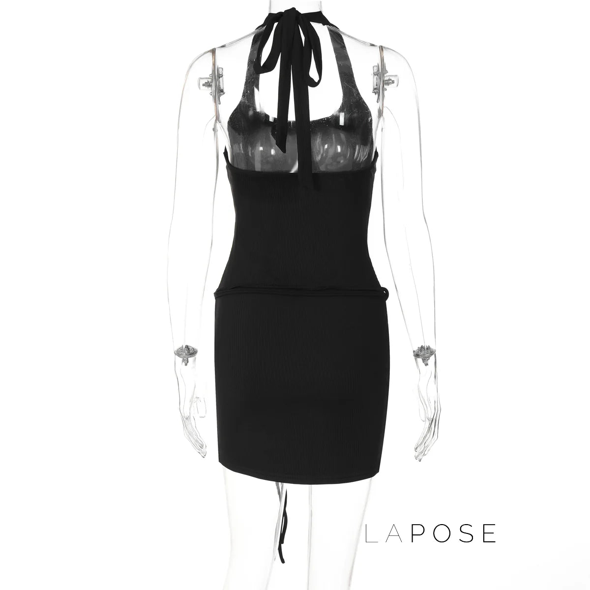 Cali Halter Ring Midi Dress