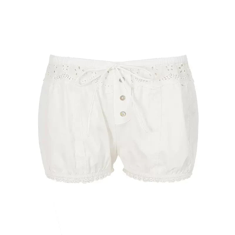 Carmen Lace Eyelet Bubble Shorts
