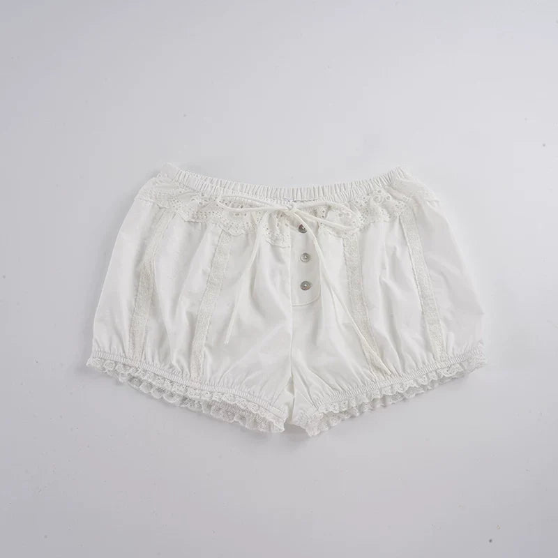 Carmen Lace Eyelet Bubble Shorts