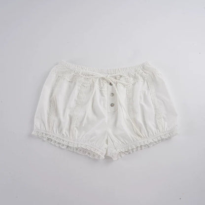 Carmen Lace Eyelet Bubble Shorts