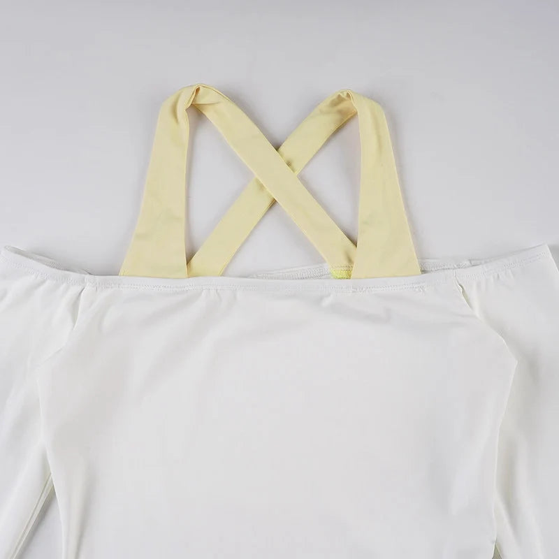 Contrast Trim Two-Piece Short Set