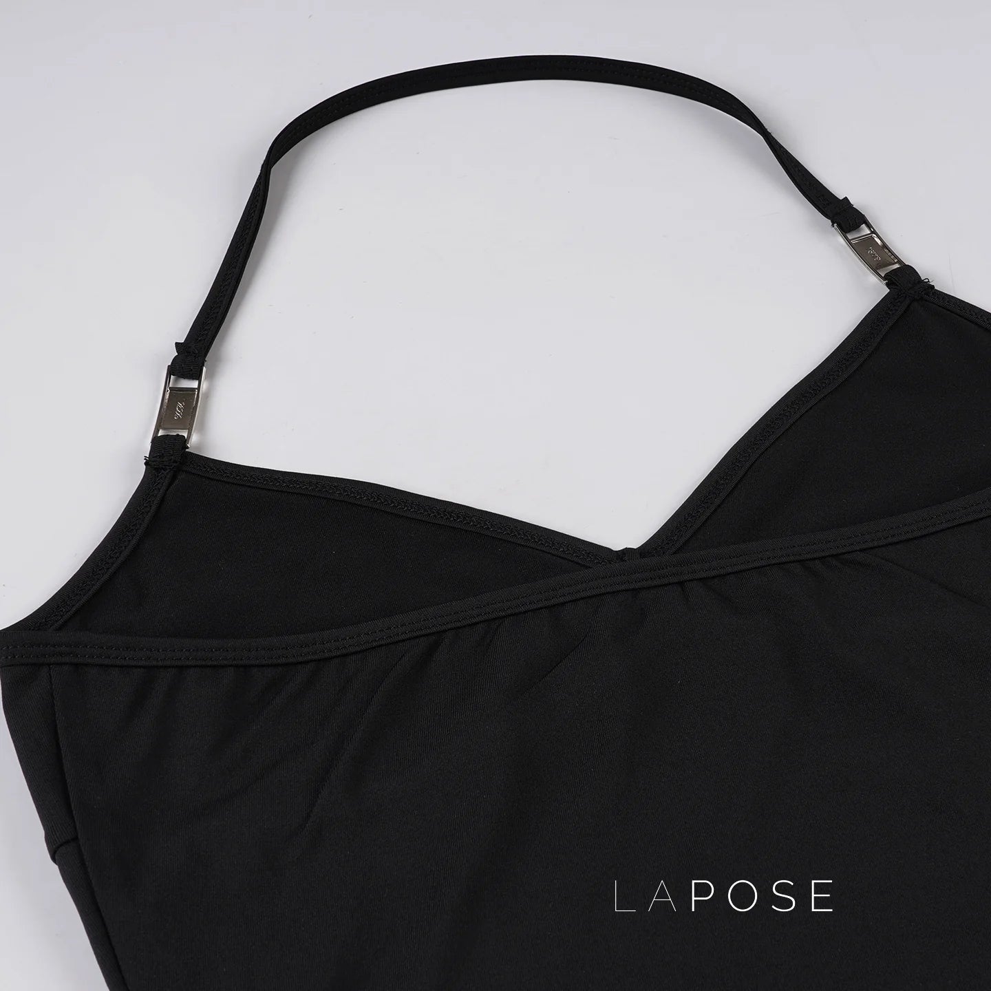 Coraline Metal Halter Top