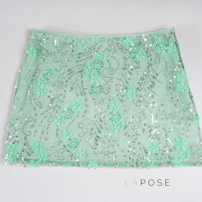Dakoda Star Sequin Mini Skirt