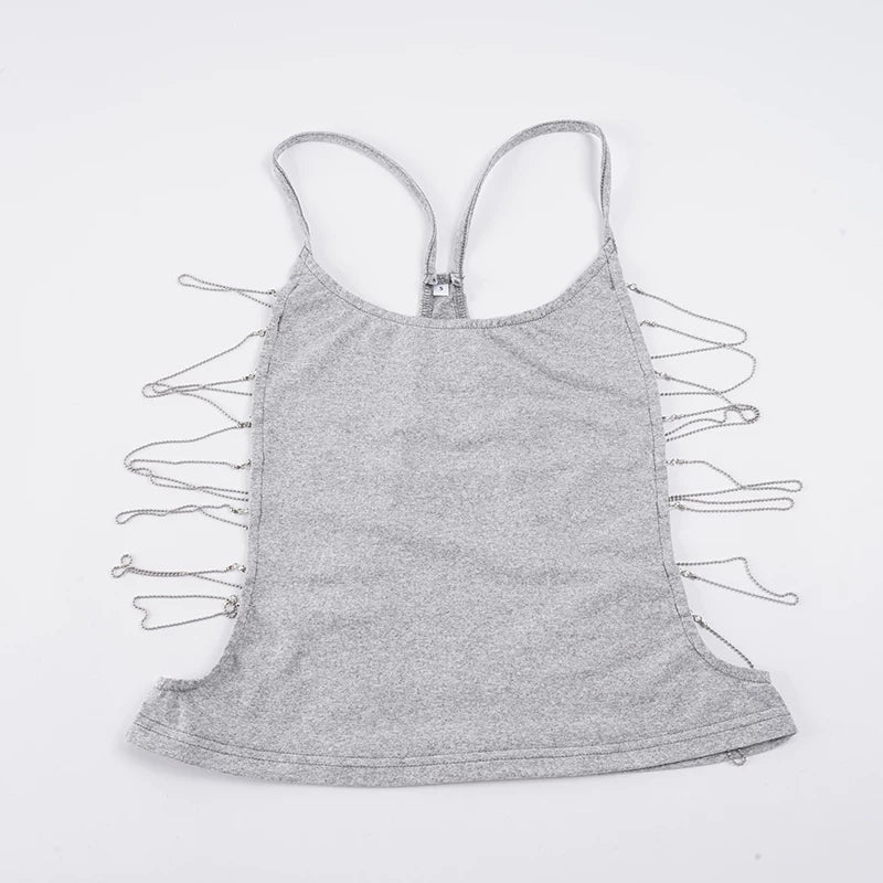 Dana Chain Detail Backless Tank