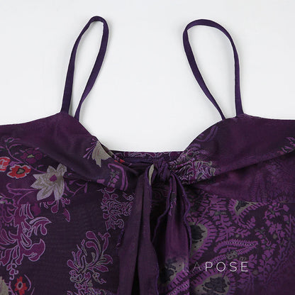 Denali Paisley Ruched Camisole