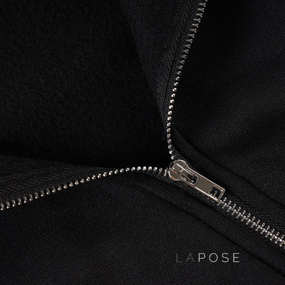 Dhanvi Slim Fit Zip Hoodie