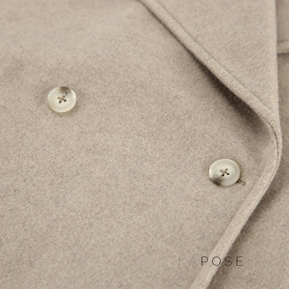 Edna Double-Breasted Wool Coat
