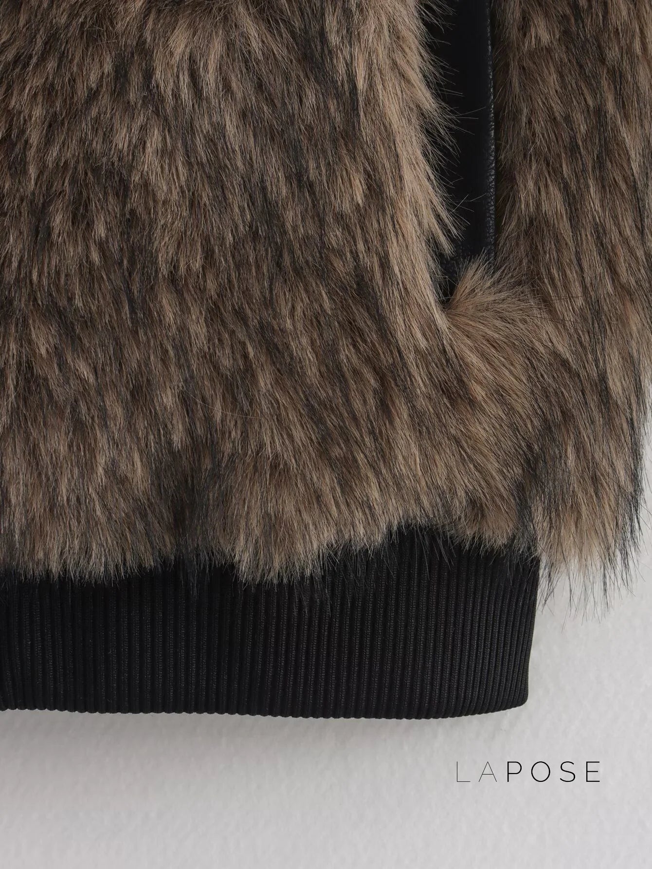 Eleonore Colorblock Faux Shearling Jacket