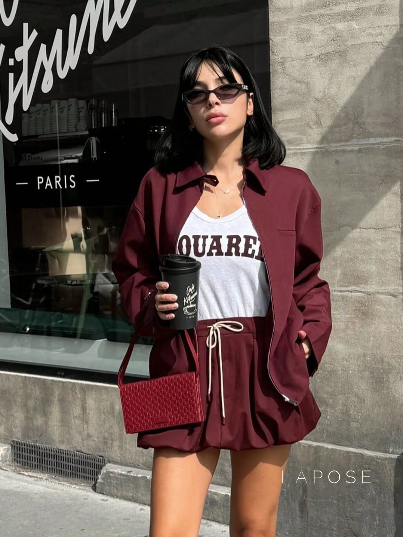 Eliza Collared Bomber Jacket