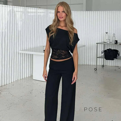 Elize Lace Off Shoulder Top