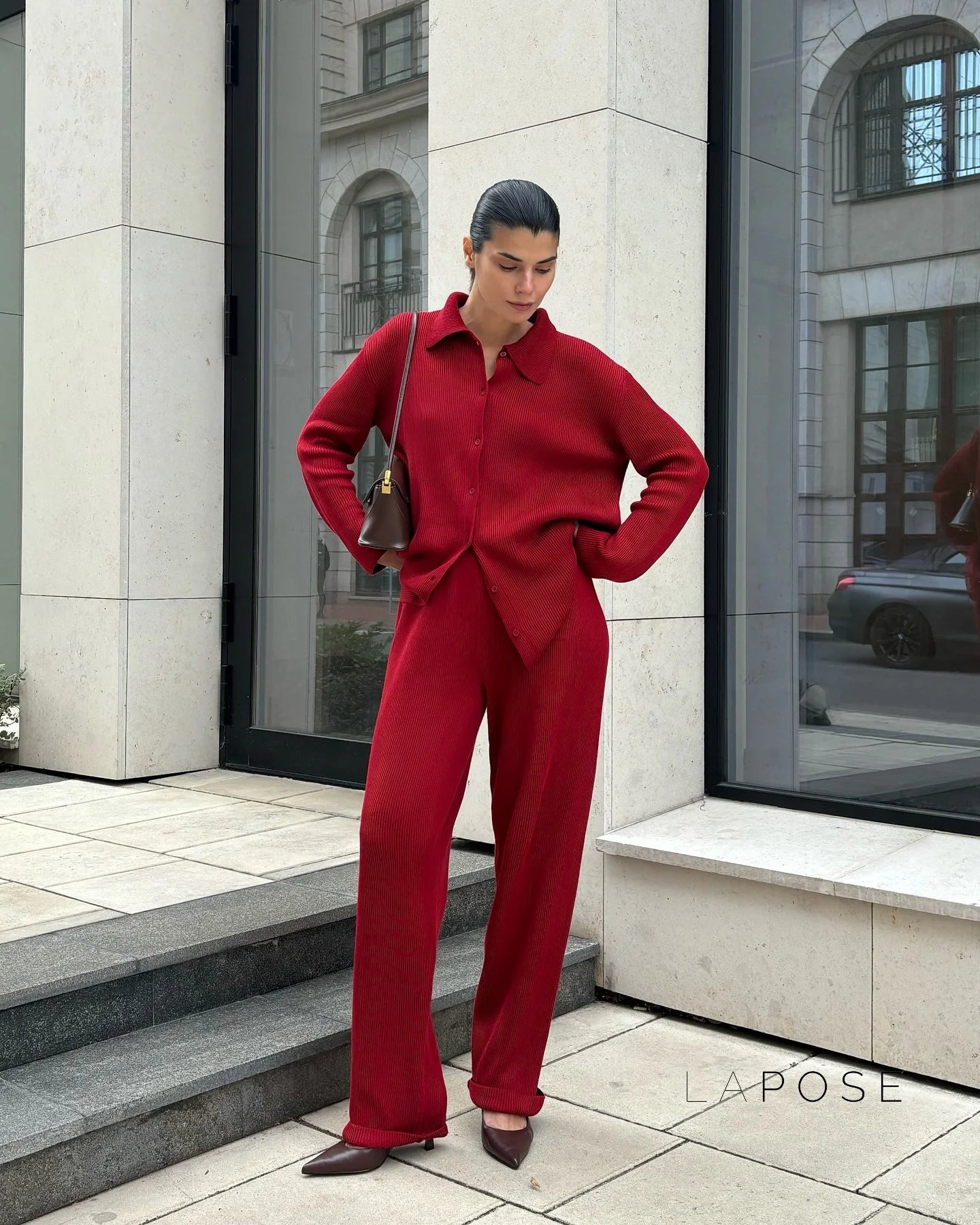 Elliana Lapel Lounge Set