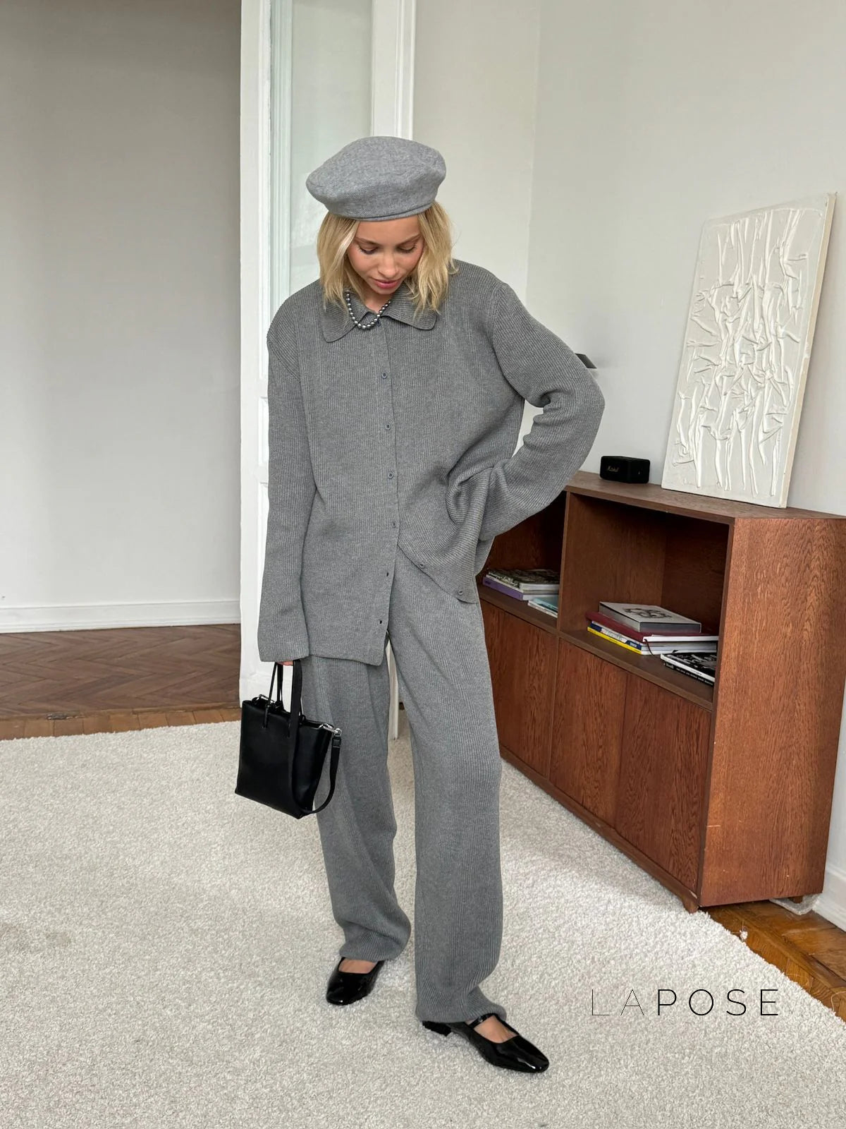 Elliana Lapel Lounge Set